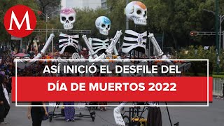 Inicia desfile de Día de Muertos 2022 en la Ciudad de México [upl. by Roddie]