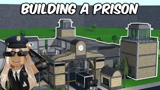 BUILDING A 1M PRISON IN BLOXBURG [upl. by Namharludba]