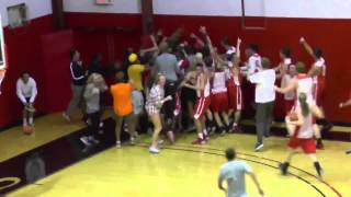 Bryan College student makes 4 amazing basketball shots to win 10000 [upl. by Daphie]