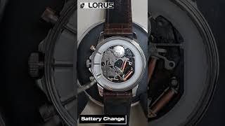 Lorus Watch Battery Change [upl. by Riordan]