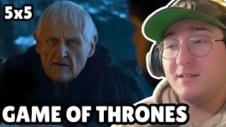 LET THE MAN BE BORN Game Of Thrones REACTION Season 5 Episode 5 Kill The Boy [upl. by Colly]