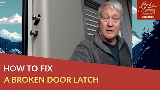 How To Fix A Broken Habitation Door Latch  Dometic Seitz Doors [upl. by Notluf]