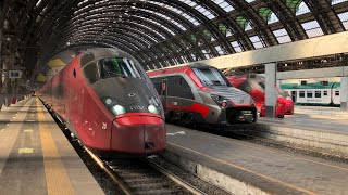 TRENI PASSEGGERI E NON SOLO A MILANO CENTRALE ROGOREDO E LAMBRATE [upl. by Idona607]