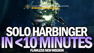 Solo Flawless Harbinger in Under 10 Minutes Destiny 2 [upl. by Mikaela]