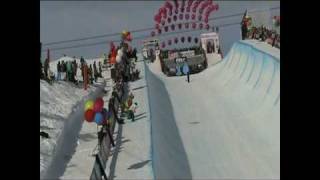 Burton European Open 2009  Halfpipe Finals Men [upl. by Aketal]