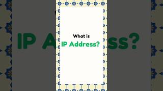 IP Address [upl. by Queri]