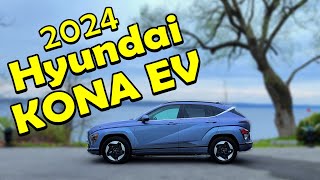 2024 Hyundai Kona Electric  A Great EntryLevel EV [upl. by Ydnamron]