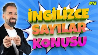 İngilizce Sayılar Konu Anlatımı 13 [upl. by Notled]