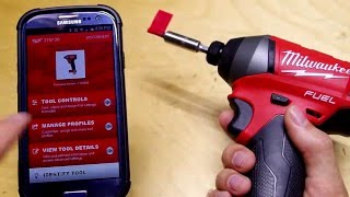 Quick Clip Milwaukee OneKey Tool Control with Bluetooth App [upl. by Aniaj]