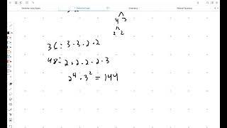 GCF amp LCM  Math 10C [upl. by Burns]