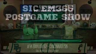 Baylor Basketball Postgame Show 14 Baylor 62  Cincinnati 59 [upl. by Bowyer]