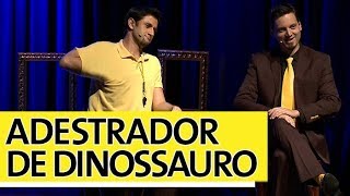 ADESTRADOR DE DINOSSAURO AO VIVO [upl. by Hephzipa488]