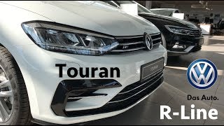 Volkswagen Touran RLine 2018 review in 4K [upl. by Nickie853]