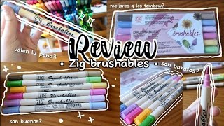 • Review de los Zig brushables • [upl. by Aihk469]