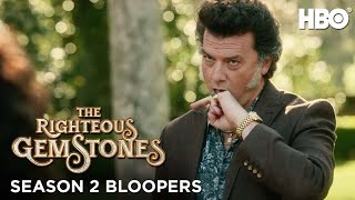 Funniest Bloopers from Season 2  The Righteous Gemsones  HBO [upl. by Refinnej144]