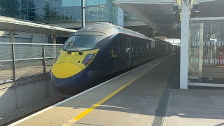 Trains at Ebbsfleet International HS1 180924 [upl. by Aliahs456]