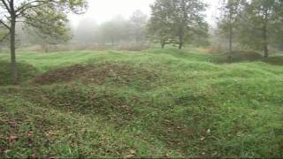 Verdun battlefield scars WW1 Verdun France exploded thick steel gun turrets and bunkers [upl. by Noirda91]