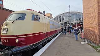 Die 103 2457 Am Berliner Ostbahnhof am 091124 Jetzt geht es nach Rummelsburg [upl. by Nettirb]