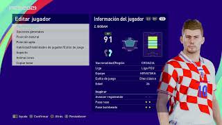 Zvonimir Zvone´´ Boban  PES Clasico Face Bodyamp Stats [upl. by Eedahs744]