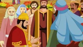 Bible stories for kids  Zacchaeus  Jesus Cartoon Animation in English [upl. by Ahcatan]