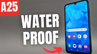 Is Samsung Galaxy A25 Waterproof [upl. by Eilrebmik]