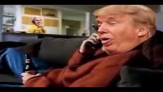 Donald Trump Wassup  NEW Donald Trump budweiser commercial 2017 super bowl old ad parody [upl. by Christel]