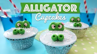 Alligator Cupcakes Tutorial [upl. by Mccreery]