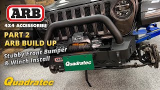 ARB Classic Stubby Front Bumper Install for Jeep Wrangler JL amp Gladiator JT [upl. by Tully]