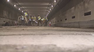 Inside Sumner Tunnel construction project [upl. by Ailhat26]