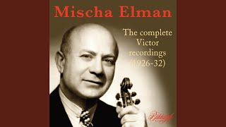 Schwanengesang D 957 No 4 Ständchen Arr for Violin amp Piano by Mischa Elman [upl. by Elnukeda]