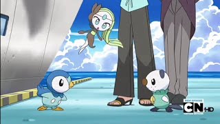 Piplup and Osawotts Goodbye  Pokemon Black and White [upl. by Bertila632]