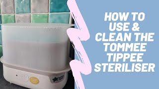 How to use and clean the Tommee Tippee Steriliser [upl. by Huber]