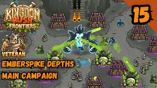 EMBERSPIKE DEPTHS CAMPAIGN VETERAN  Kingdom Rush Frontiers [upl. by Brownson]