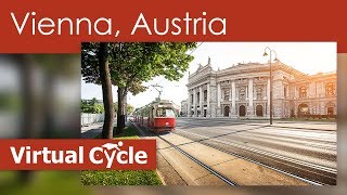 Vienna Austria  HD Guided Cycle Treadmill Workout amp Virtual Tour [upl. by Nalahs]