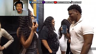 SHE SAID WHAT REACTING TO KING CID SMASH OR PASS BUT FACE TO FACE HOOD EDITION [upl. by Magnum]