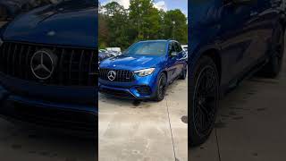 Meet the 2025 AMG GLC 43 in Bold Starling Blue The Ultimate Luxury SUV Experience 🚀 shorts glc43 [upl. by Yarvis360]