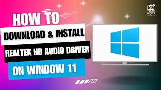 How to Download amp Install Realtek HD Audio Driver in Your Windows 11 [upl. by Auqcinahs]