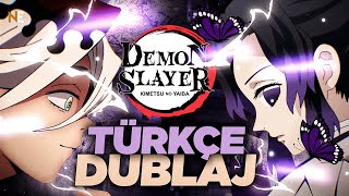 SHINOBU VS DOUMA  TÜRKÇE DUBLAJ [upl. by Nmutua]