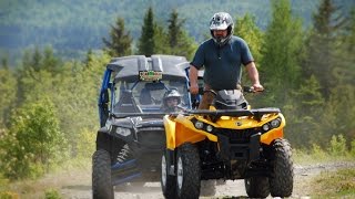 ATV Rentals at the Cabins At Lopstick Pittsburg NH [upl. by Ladnek]