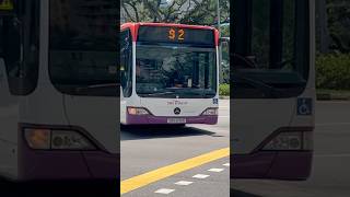 Mercedes Benz Citaro on svc 92 SBS6119D [upl. by Meehar]