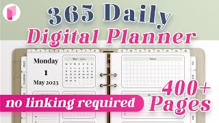 How to make a 365 Daily Dated Digital Planner [upl. by Norab]