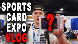 MASSIVE Sports Card Haul at THE LARGEST CARD SHOW IN CANADA [upl. by Leksehc]