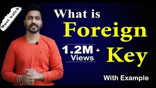 Lec10 Foreign Key in DBMS  Full Concept with examples  DBMS in Hindi [upl. by Trahurn]