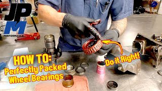 HOW TO Pack Bearings with Grease  the easy way [upl. by Dragon653]