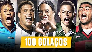 OS 100 GOLS MAIS BONITOS DA HISTÓRIA [upl. by Wiburg]