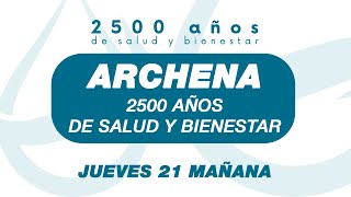 🔴DIRECTO  CONGRESO INTERNACIONAL DE TERMALISMO ARCHENA 2500 AÑOS DE SALUD Y BIENESTAR  JUEVES 21 [upl. by Rankin]