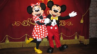 Mickey and Minnie Mouse  Town Square Meet amp Greet 33011 Opening Day MK  Surprise Room Tour [upl. by Sheree]