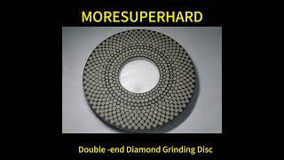 Double end diamond grinding disc [upl. by Vevay]