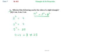 Class 7  Maths  Ex 65  Q4 ii [upl. by Marchal5]