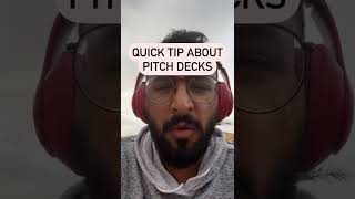 Investors amp Pitch decks TIPS [upl. by Bowerman]